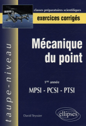 Mécanique du point 1ère année MPSI - PCSI - PTSI 