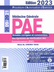 Médecine générale - PAE 2023