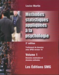 Méthodes statistiques appliquées à la psychologie Traitement des données avec SPSS version 18