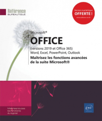 Microsoft  office (versions 2019 et office 365) : word, excel, powerpoint, outlook et onenote  - mai