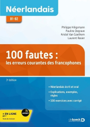 Néerlandais B1-B2 100 fautes : les erreurs courantes des francophones