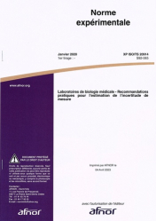 Norme expérimentale XP ISO/TS 20914 Laboratoires de biologie médicale