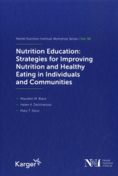 En promotion de la Editions karger : Promotions de l'éditeur, Nutrition education: strategies for improving