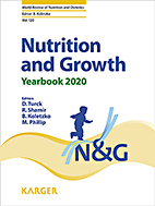 En promotion de la Editions karger : Promotions de l'éditeur, Nutrition and Growth