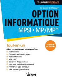 Option informatique MPSI - MP/MP*