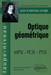 Optique géométrique MPSI PCSI PTSI