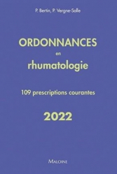 Ordonnances en rhumatologie 2022