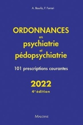 Ordonnances en psychiatrie et pédopsychiatrie 2022
