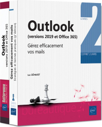 Outlook (versions 2019 et office 365) - coffret de 2 livres