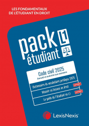 Pack étudiant code civil - Edition 2024