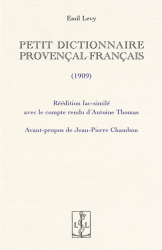 Petit dictionnaire provencal-francais