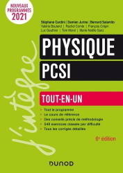 Physique PCSI - Tout-en-un