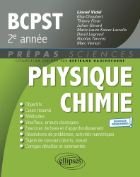 Physique-Chimie BCPST 2e année