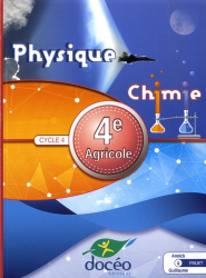 Physique chimie 4e agricole, cycle 4