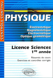 Physique 1ère année Licence Sciences