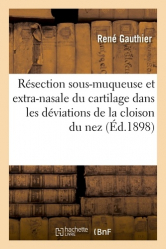 Résection sous-muqueuse et extra-nasale du cartilage dans les déviations de la cloison du nez