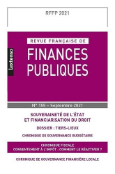 Revue française de finances publiques n°155, septembre 2021