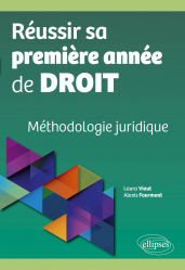 A paraitre de la Editions ellipses : Livres à paraitre de l'éditeur, Réussir sa première année de droit