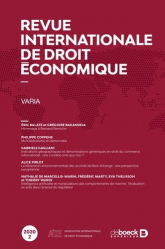 Revue internationale de droit économique 2020/2