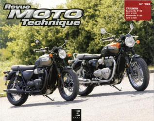 Revue Moto Technique N° 195 : Triumph bonneville  t100 & t120