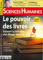 Sciences Humaines N° 321, décembre 2019 : Le pouvoir des livres. Comment la littérature peut changer notre vie