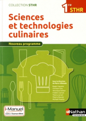 Sciences et technologies culinaires 1re STHR