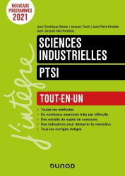 A paraitre de la Editions dunod : Livres à paraitre de l'éditeur, Sciences industrielles pour l'ingénieur PTSI