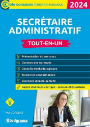 Secrétaire administratif 2024