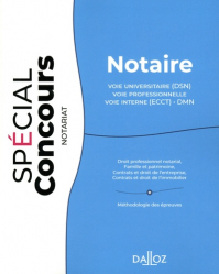 Spécial concours notariat - Notaire