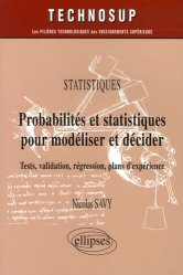 Statistiques Probabilités et statistiques pour modéliser et décider
