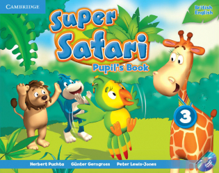Super Safari Level 3 - Pupil's Book with DVD-ROM