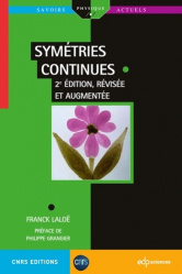 A paraitre de la Editions edp sciences : Livres à paraitre de l'éditeur, Symétries continues