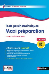 Tests psychotechniques - Maxi préparation Catégories B et C