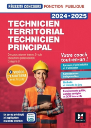 Technicien territorial Technicien principal 2024-2025