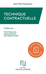 Technique contractuelle. 5e édition