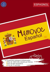 Un cahier de vocabulaire espagnol illustré