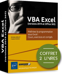 VBA Excel (versions 2019 et Office 365)