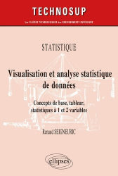 Visualisation et analyse statistique de données