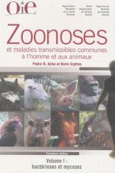 Zoonoses et maladies transmissibles communes à l'homme et aux animaux PACK 3 Volumes