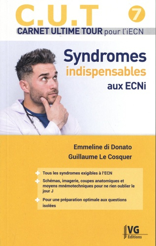 C.U.T. 7 : Syndromes indispensables aux ECNi - vernazobres grego - 9782818317495 - 