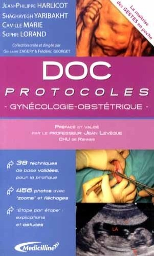 Doc Protocoles Gynécologie Obstétrique Medicilline 9782915220421 